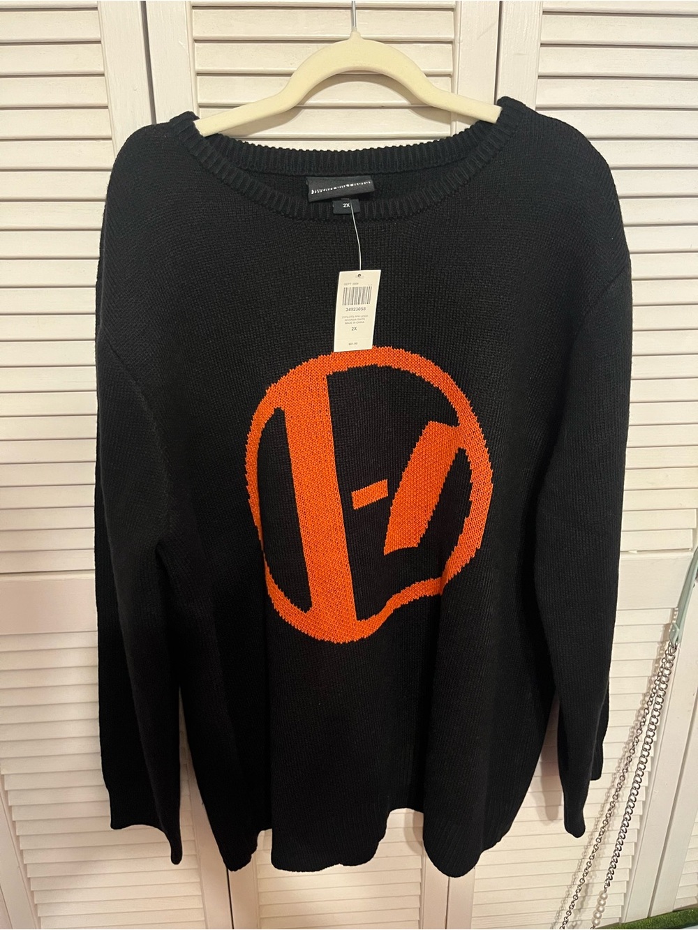 NWT Hot Topic Twenty One Pilots black knit sweater